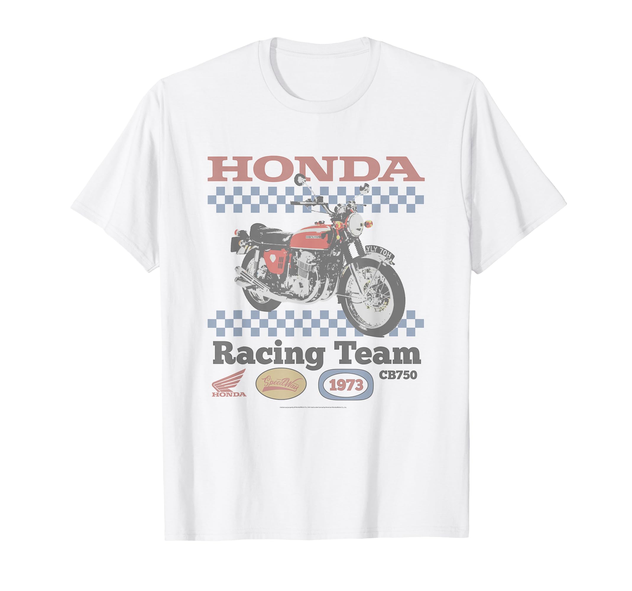 Honda Cb750 Motorcycle Racing 1973 T-Shirt - Unique Graphic Unisex - T-Shirt, Sweatshirt, Hoodie