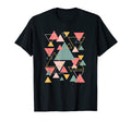 Geometric Triangle Pattern Modern T-Shirt - Fun Novelty Design for Adults - T-Shirt, Sweatshirt, Hoodie