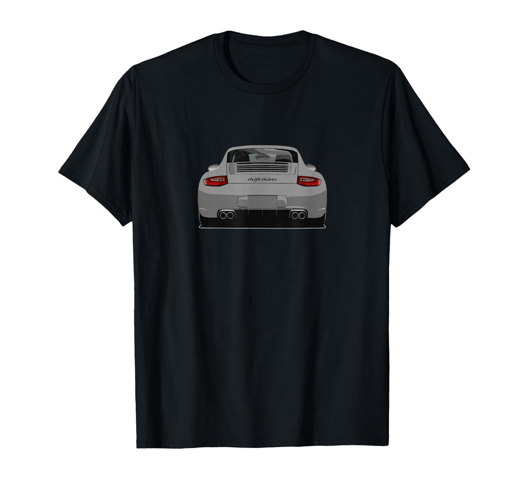 997 Rear Drive Car White T-Shirt - Custom Art Print Men Women - T-Shirt, Sweatshirt, Hoodie