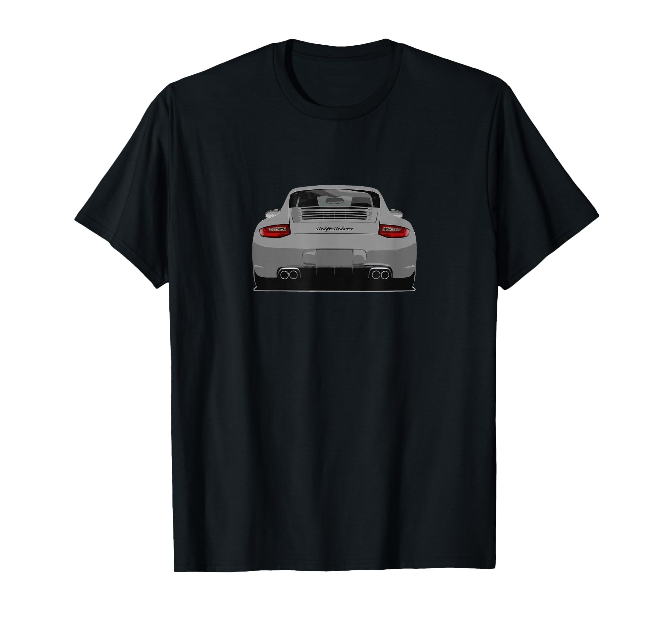 997 Rear Drive Car White T-Shirt - Custom Art Print Men Women - T-Shirt, Sweatshirt, Hoodie