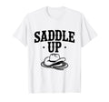 Saddle Up Cowboy Western T-Shirt - Aesthetic Graphic Men Women - T-Shirt, Sweatshirt, Hoodie