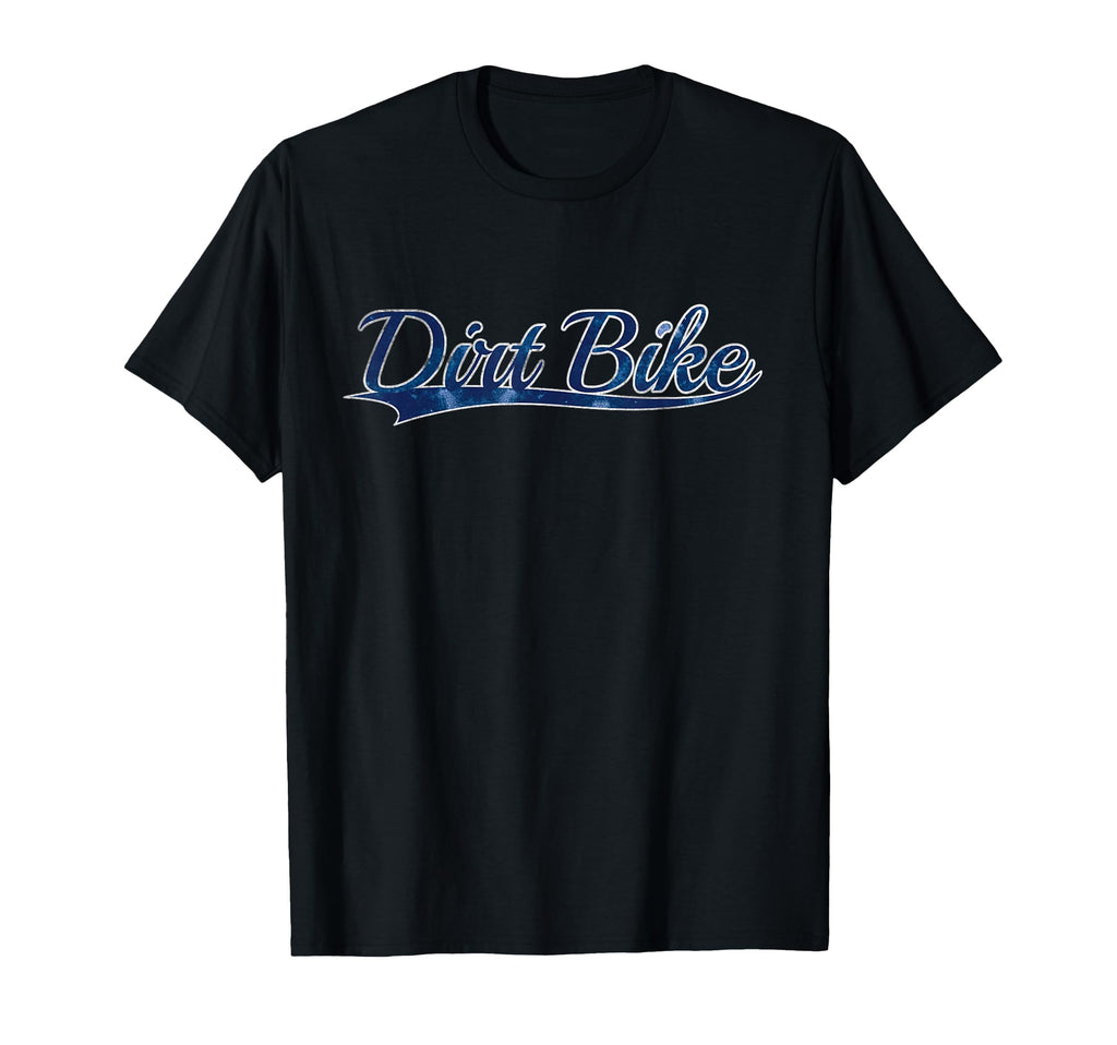 Dirt Bike Off Road Motorcycle Varsity T-Shirt - Novelty Apparel Unisex - T-Shirt, Sweatshirt, Hoodie