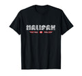 Halifax Canada 70S 80S Type Flag T-Shirt - Trendy Graphic for Adults - T-Shirt, Sweatshirt, Hoodie