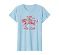 Cowgirl Hell Cat Cowgirl Western Sweatshirt - Unique Graphic for Adults - T-Shirt, Sweatshirt, Hoodie