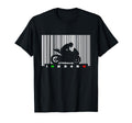 Barcode Motorcycle T-Shirt - Streetwear Style for Adults - T-Shirt, Sweatshirt, Hoodie