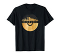 Vinyl Record Player Disco Music Skyline Uk T-Shirt - Trendy Graphic Unisex - T-Shirt, Sweatshirt, Hoodie