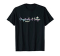 Crystals Sage Spiritual Cleansing T-Shirt - Aesthetic Graphic Men Women - T-Shirt, Sweatshirt, Hoodie
