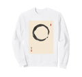 Enso Circle Zen Buddhism Sweatshirt - Aesthetic Graphic for Adults - T-Shirt, Sweatshirt, Hoodie