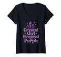 Womens Amethyst Addict Healing Crystal T-Shirt - Graphic Print Men Women - T-Shirt, Sweatshirt, Hoodie