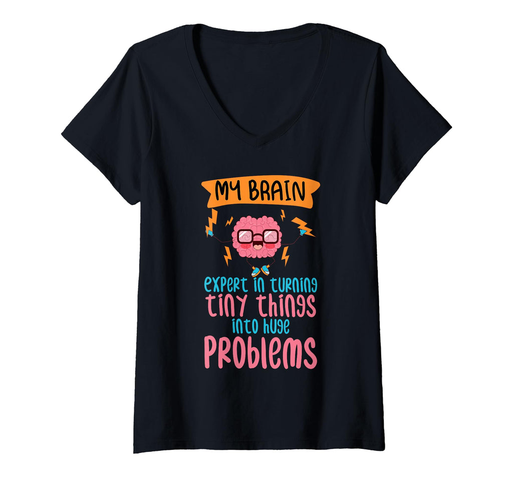 Womens Overthinking Tiny Things T-Shirt - Custom Art Print for Adults - T-Shirt, Sweatshirt, Hoodie