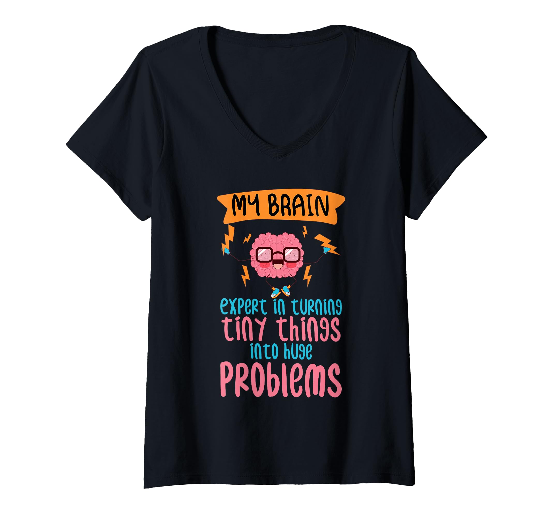 Womens Overthinking Tiny Things T-Shirt - Custom Art Print for Adults - T-Shirt, Sweatshirt, Hoodie