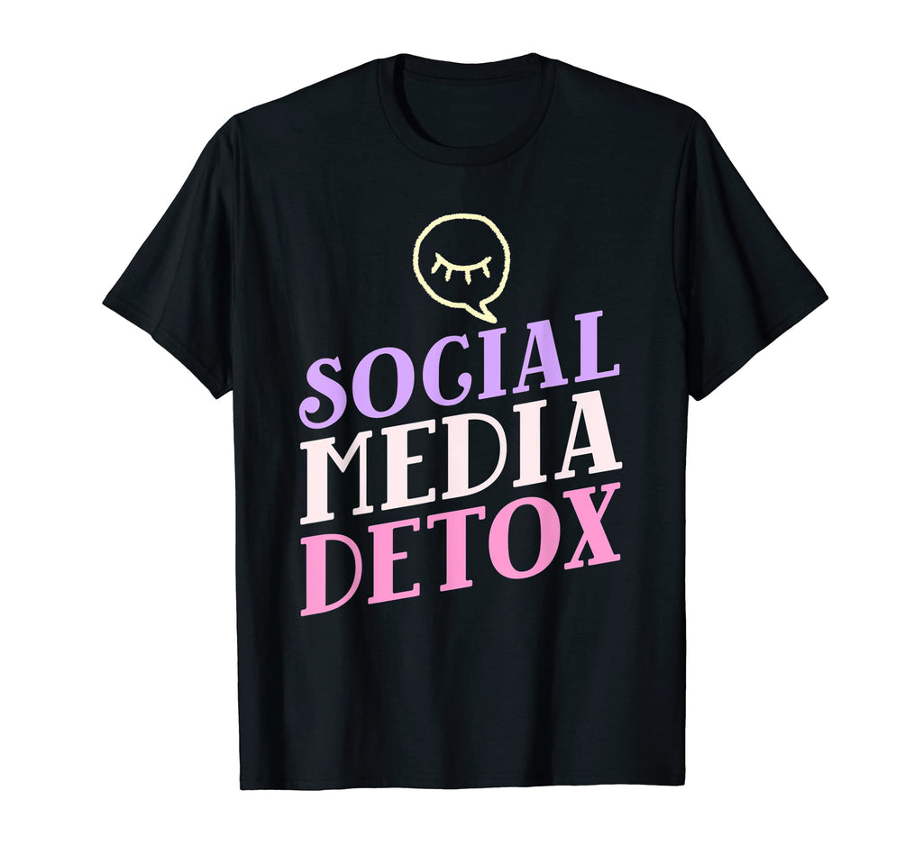 Social Media Detox Social Media Can T-Shirt - Fun Novelty Design Unisex - T-Shirt, Sweatshirt, Hoodie