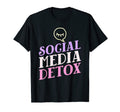 Social Media Detox Social Media Can T-Shirt - Fun Novelty Design Unisex - T-Shirt, Sweatshirt, Hoodie