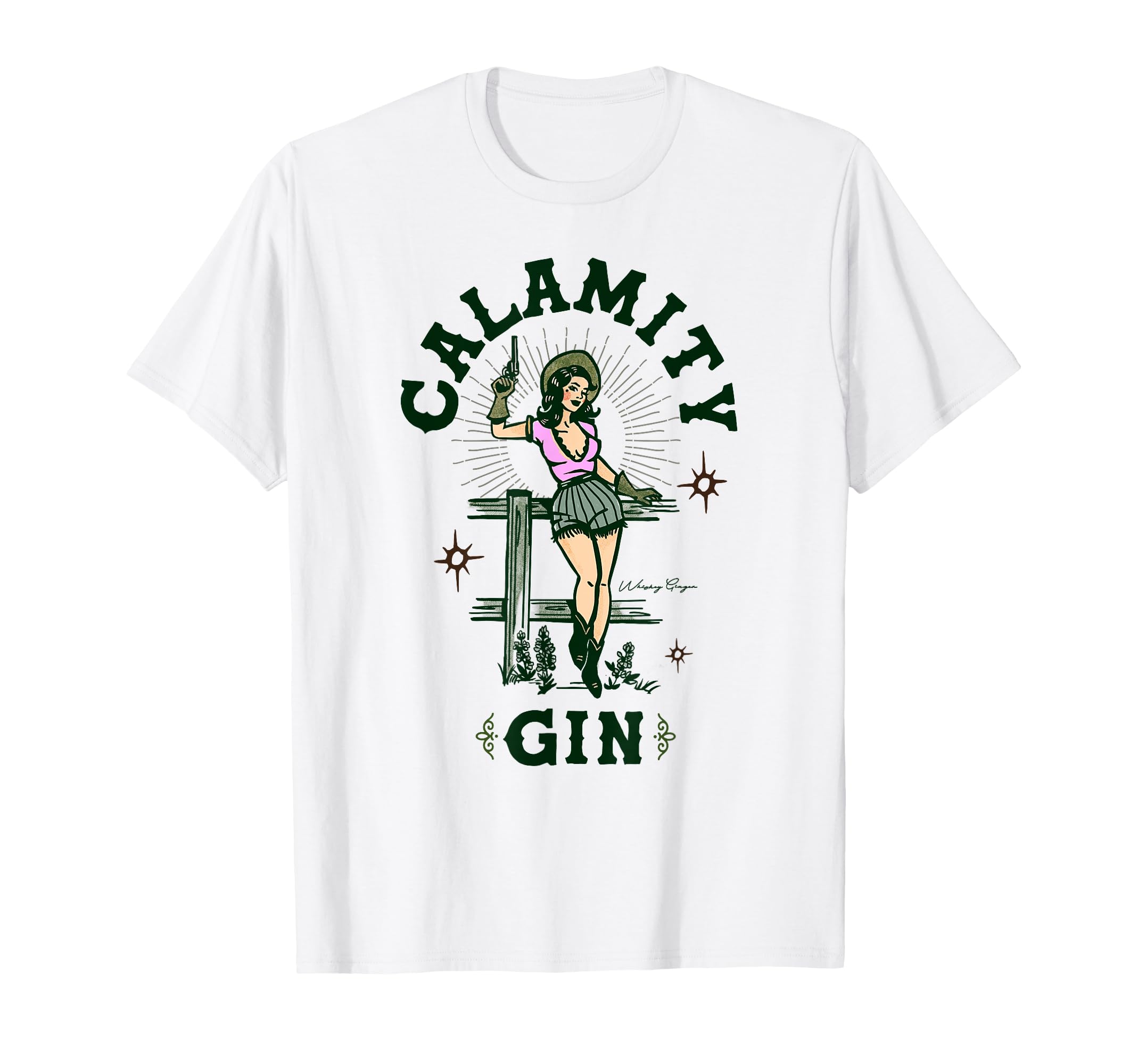 Rodeo Cowgirl Western Womens T-Shirt - Novelty Apparel for Adults - T-Shirt, Sweatshirt, Hoodie
