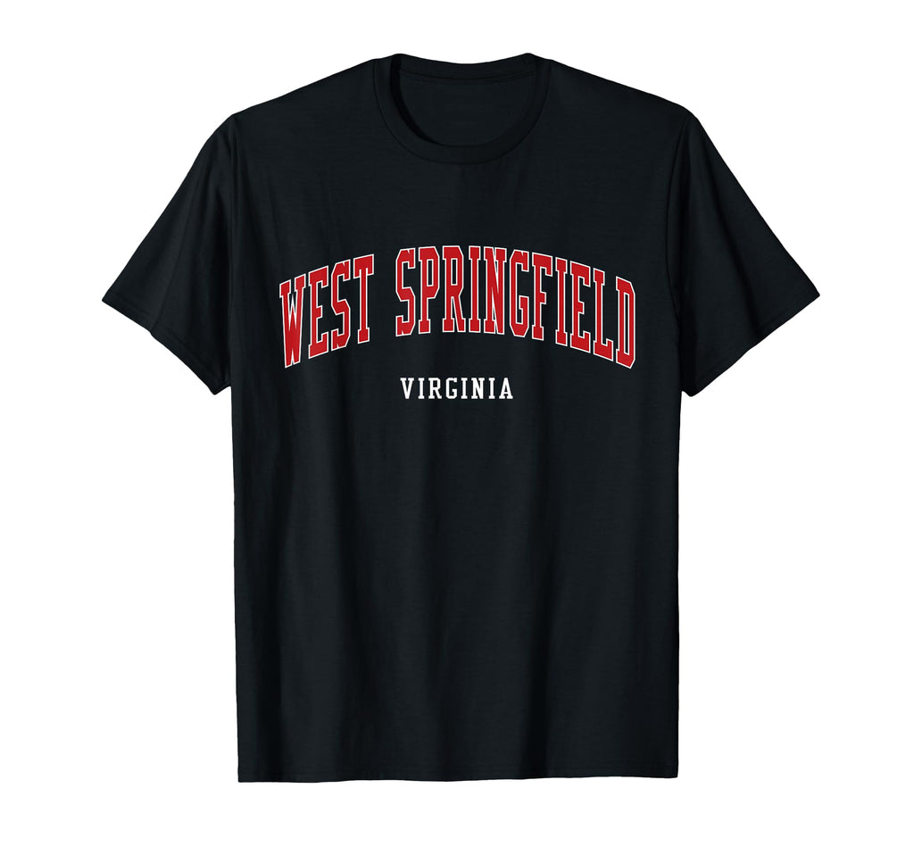 West Springfield Virginia College T-Shirt - Aesthetic Graphic for Adults - T-Shirt, Sweatshirt, Hoodie