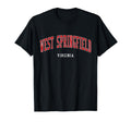 West Springfield Virginia College T-Shirt - Aesthetic Graphic for Adults - T-Shirt, Sweatshirt, Hoodie