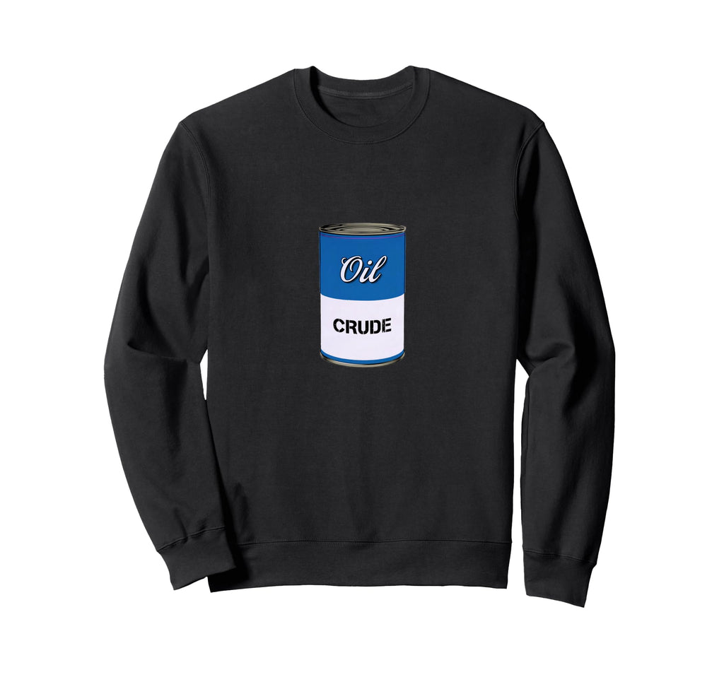 Crude Oil Blue Pop Art Warhol Sweatshirt - Casual Everyday Wear Men Women - T-Shirt, Sweatshirt, Hoodie