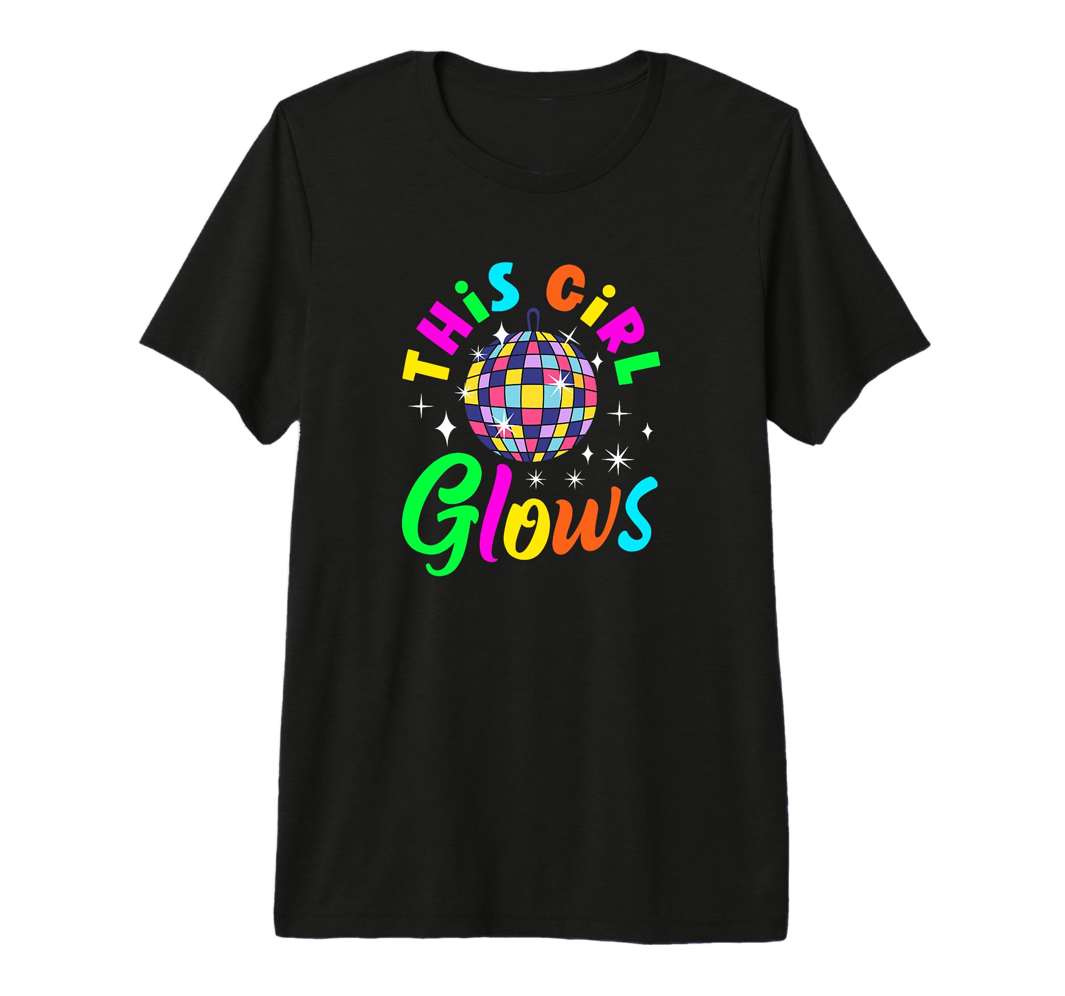 Back To 80S Disco Ball Tri Blend T-Shirt - Aesthetic Graphic for Adults - T-Shirt, Sweatshirt, Hoodie
