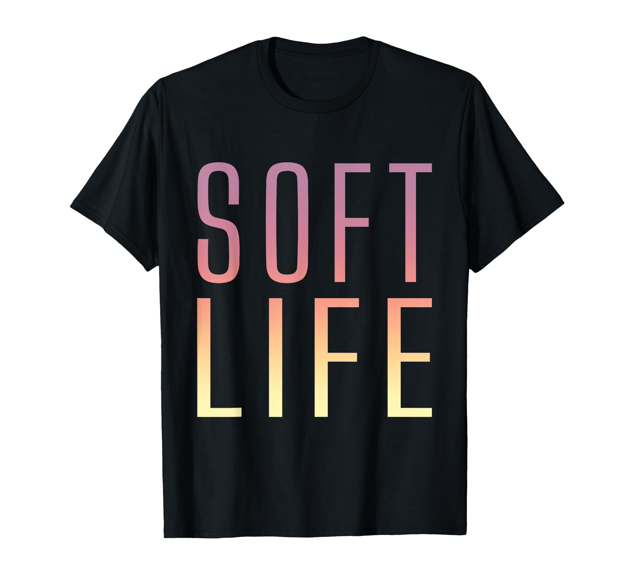 Soft Life Dont Stress Free T-Shirt - Fun Novelty Design for Adults - T-Shirt, Sweatshirt, Hoodie