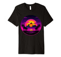 Palm Tree Vinyl Record Vaporwave Music T-Shirt - Trendy Graphic Men Women - T-Shirt, Sweatshirt, Hoodie