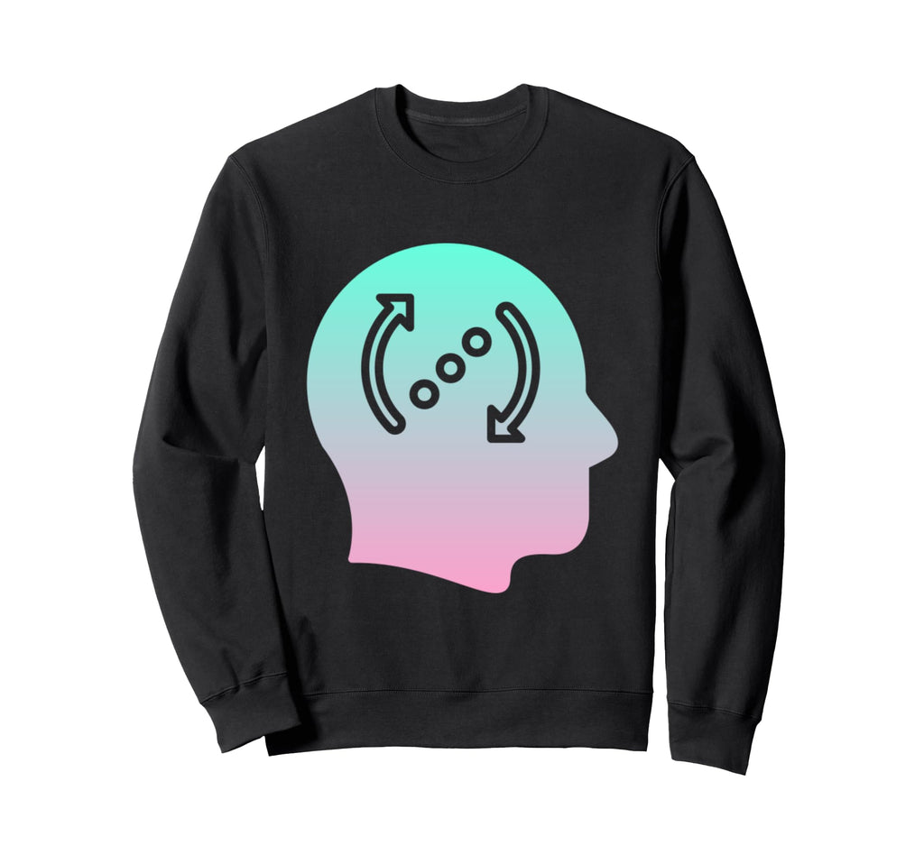 Overthinker Rumination Sweatshirt - Minimalist Print for Adults - T-Shirt, Sweatshirt, Hoodie