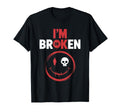 Im Ok Im Broken Invisible Illness T-Shirt - Minimalist Print for Adults - T-Shirt, Sweatshirt, Hoodie
