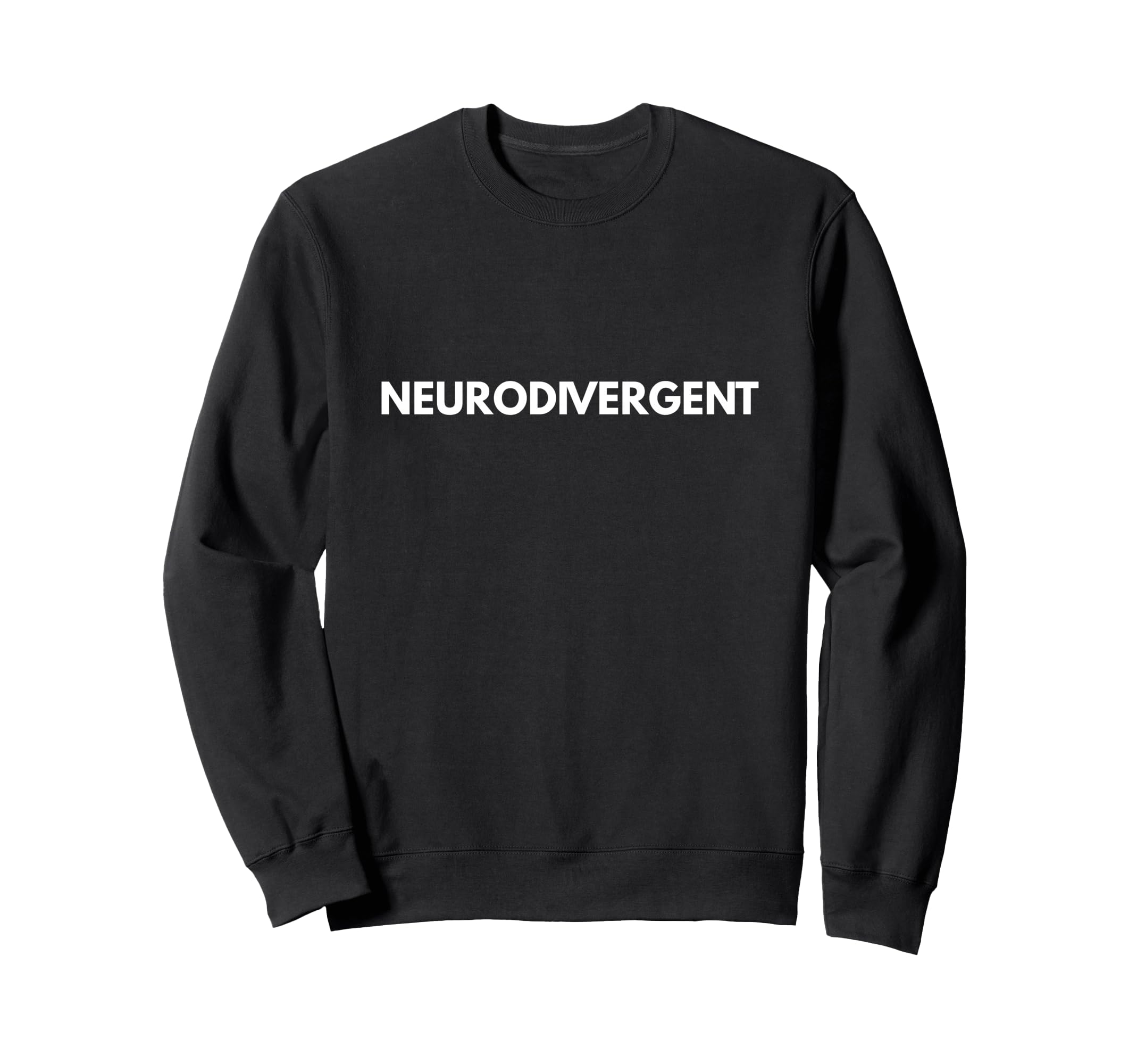 Neurodivergent Autism Adhd Sweatshirt - Minimalist Print Men Women - T-Shirt, Sweatshirt, Hoodie