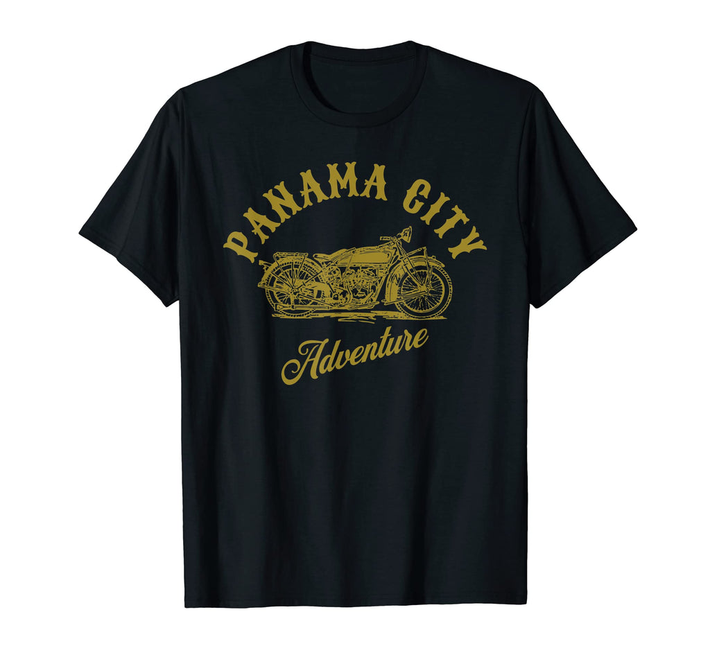 Panama City Florida Usa Motorcycle T-Shirt - Streetwear Style for Adults - T-Shirt, Sweatshirt, Hoodie