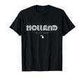 Holland Michigan Mi 70S 80S Type T-Shirt - Unique Graphic for Adults - T-Shirt, Sweatshirt, Hoodie