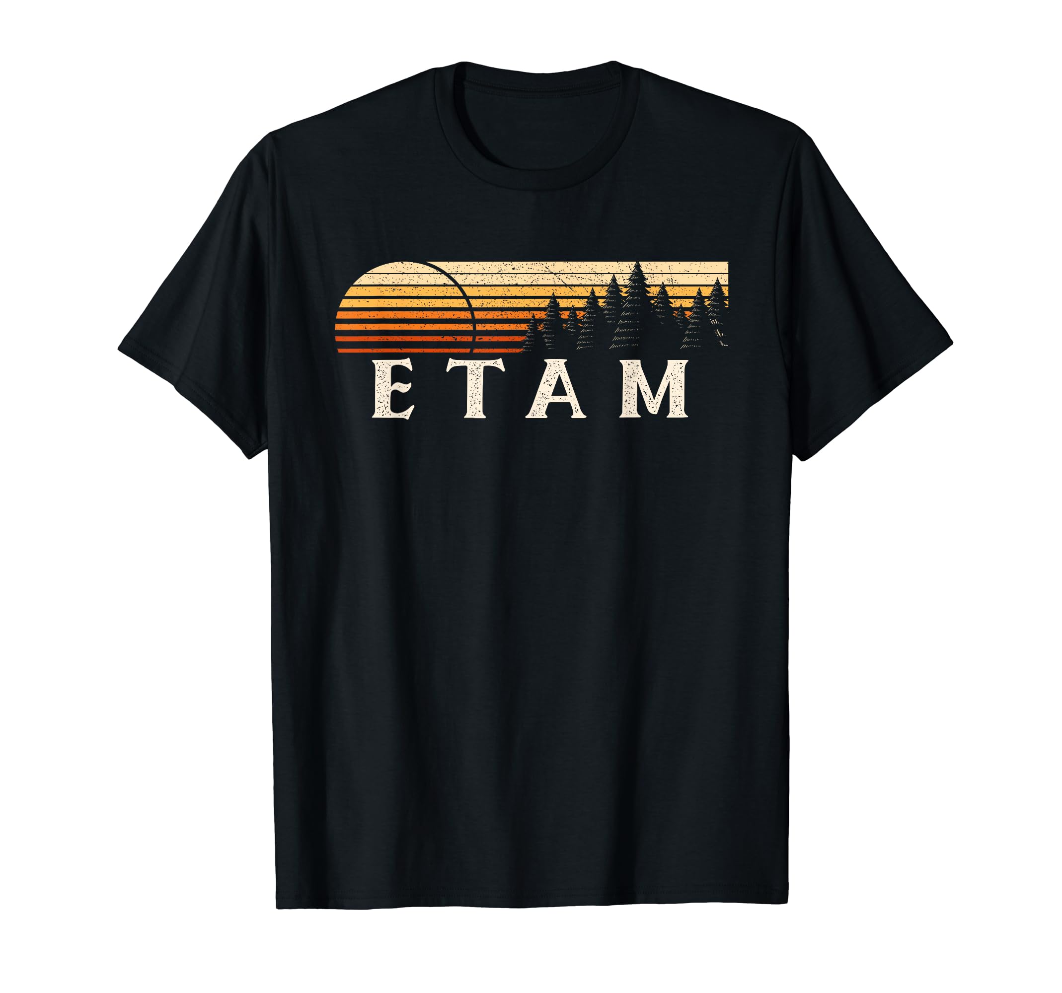 Etam Wv Evergreen Sunset Eighties T-Shirt - Unique Graphic Unisex - T-Shirt, Sweatshirt, Hoodie