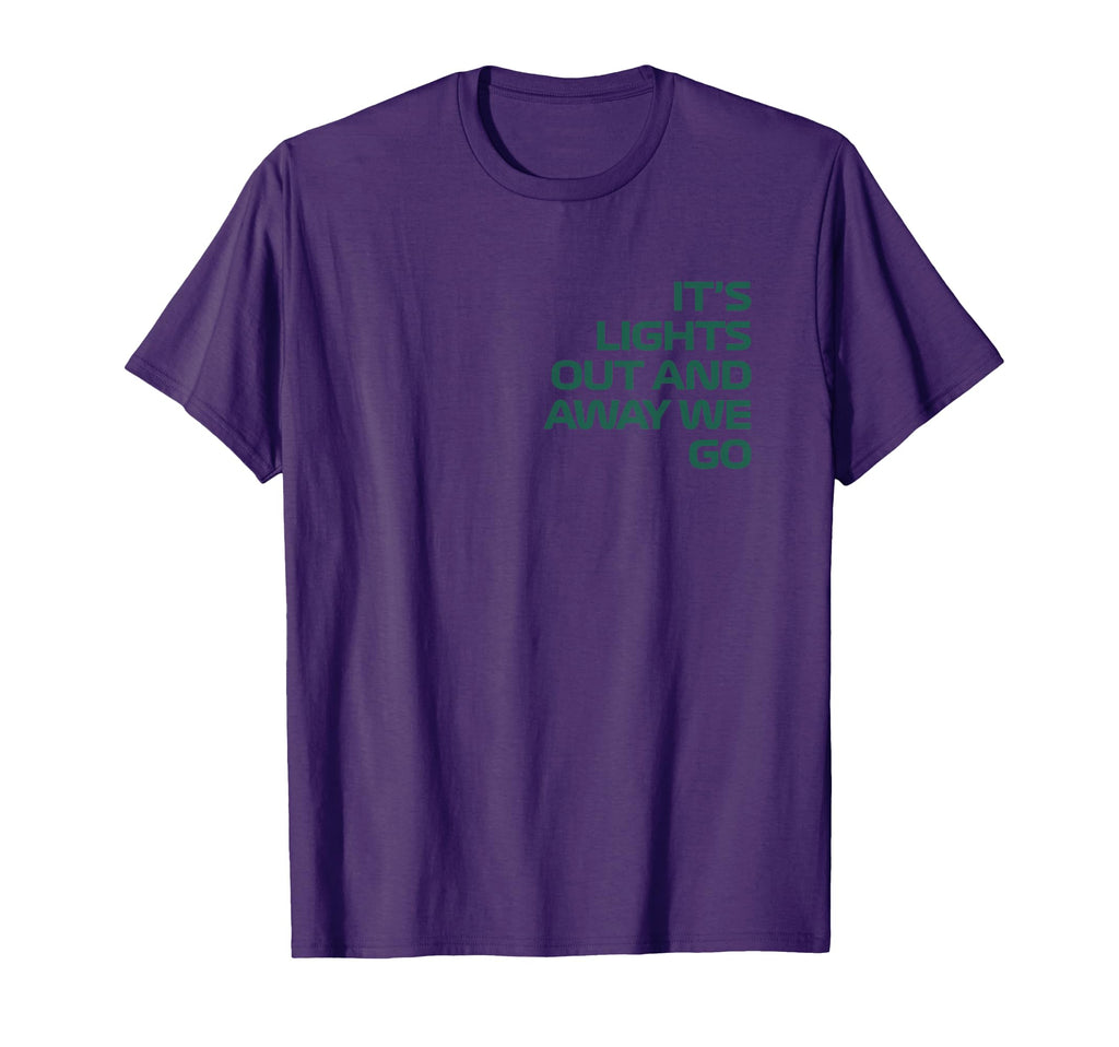 Its Lights Out And Away We Go Race Week T-Shirt - Graphic Print Unisex - T-Shirt, Sweatshirt, Hoodie