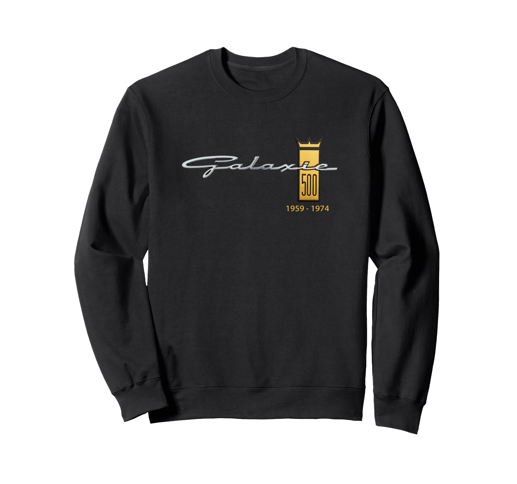 Galaxies 500 Badge Emblem Cars Sweatshirt - Aesthetic Graphic for Adults - T-Shirt, Sweatshirt, Hoodie