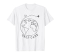 Traveler Self Care Travel Influencer T-Shirt - Trendy Graphic for Adults - T-Shirt, Sweatshirt, Hoodie