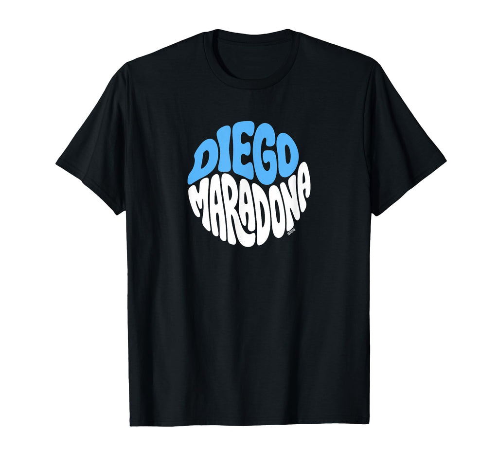 Diego Maradona 70S Vibe Groovy Typography T-Shirt - Unique Graphic Unisex - T-Shirt, Sweatshirt, Hoodie