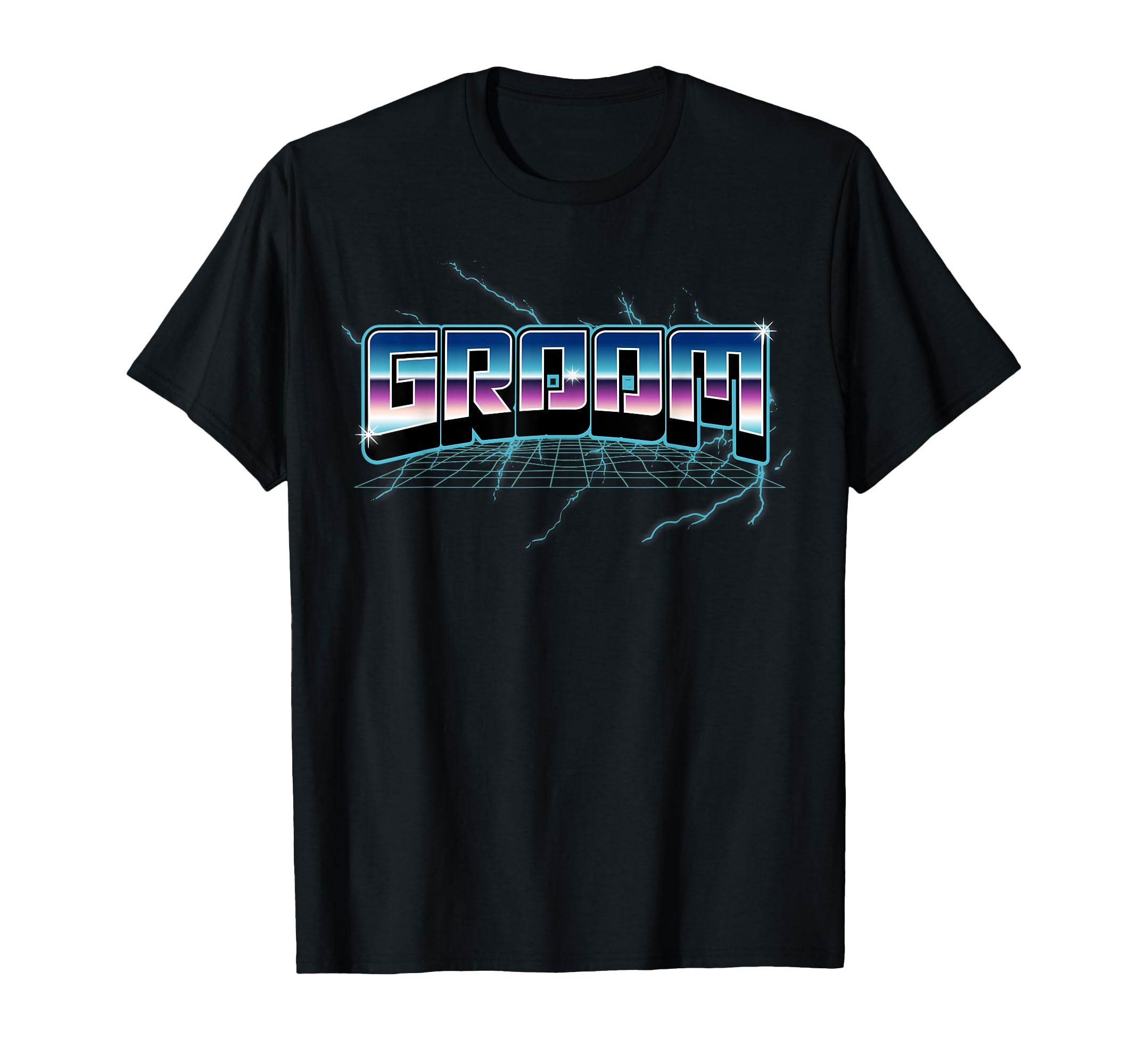 Synthwave Groom Bachelor 80S T-Shirt - Aesthetic Graphic Men Women - T-Shirt, Sweatshirt, Hoodie