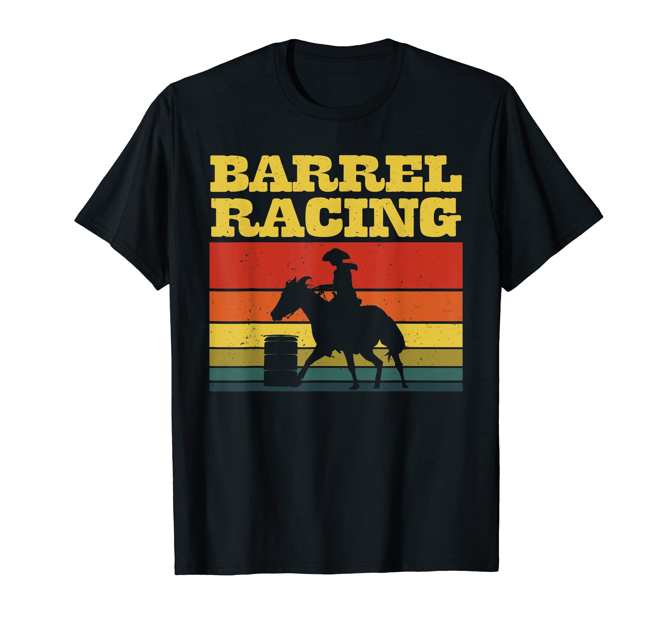 Barrel Racing Western Barrel Racer T-Shirt - Fun Novelty Design for Adults - T-Shirt, Sweatshirt, Hoodie