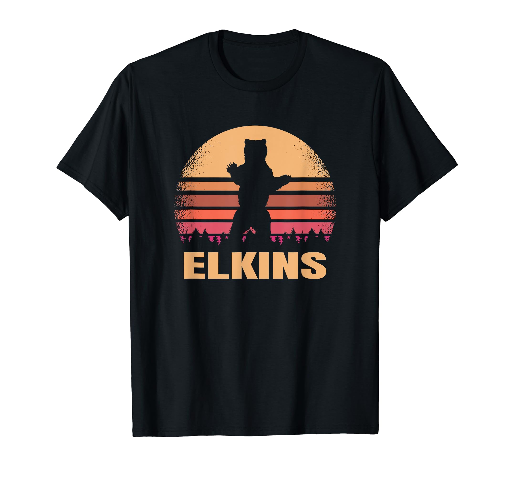 Elkins West Virginia Bear Wv T-Shirt - Trendy Graphic for Adults - T-Shirt, Sweatshirt, Hoodie