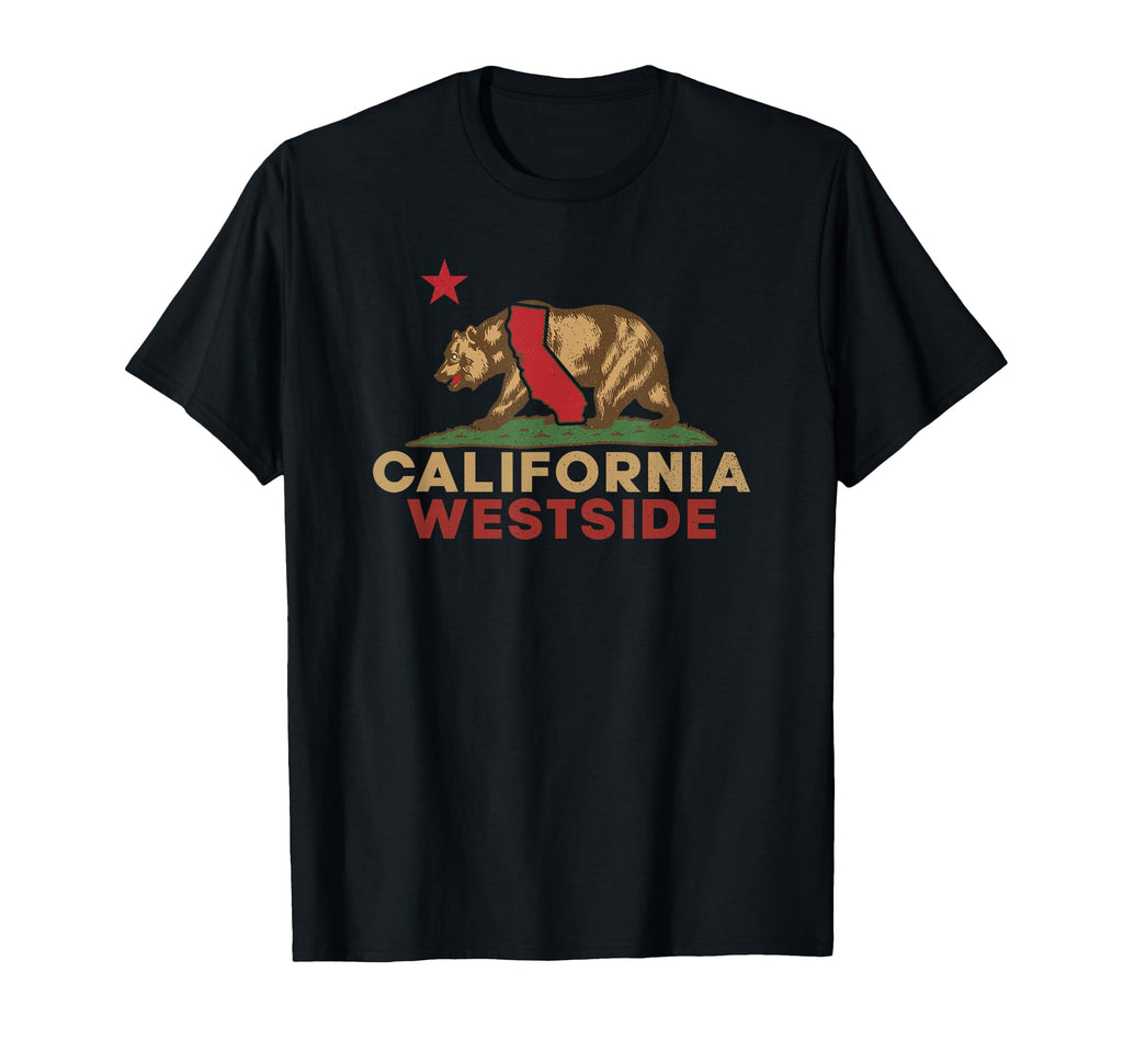 Westside California Bear State Pride T-Shirt - Custom Art Print Unisex - T-Shirt, Sweatshirt, Hoodie