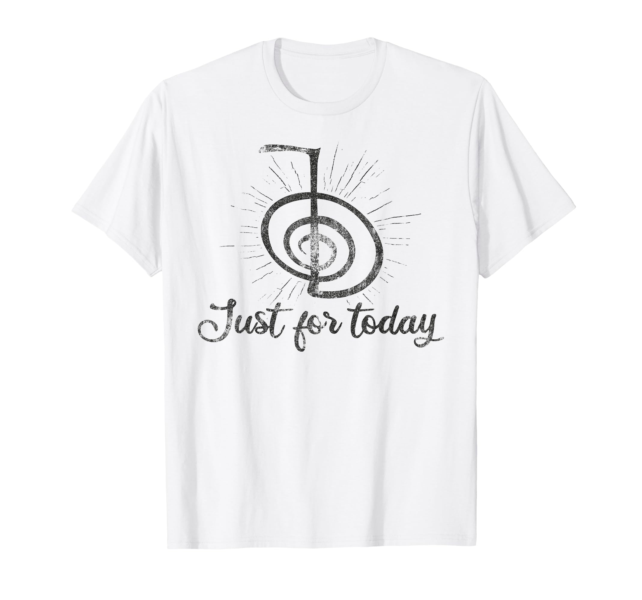 Just Today Energy Chakra Holistic T-Shirt - Minimalist Print Unisex - T-Shirt, Sweatshirt, Hoodie