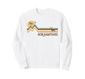 New Hampshire 70S 80S Nature Sweatshirt - Trendy Graphic Men Women - T-Shirt, Sweatshirt, Hoodie