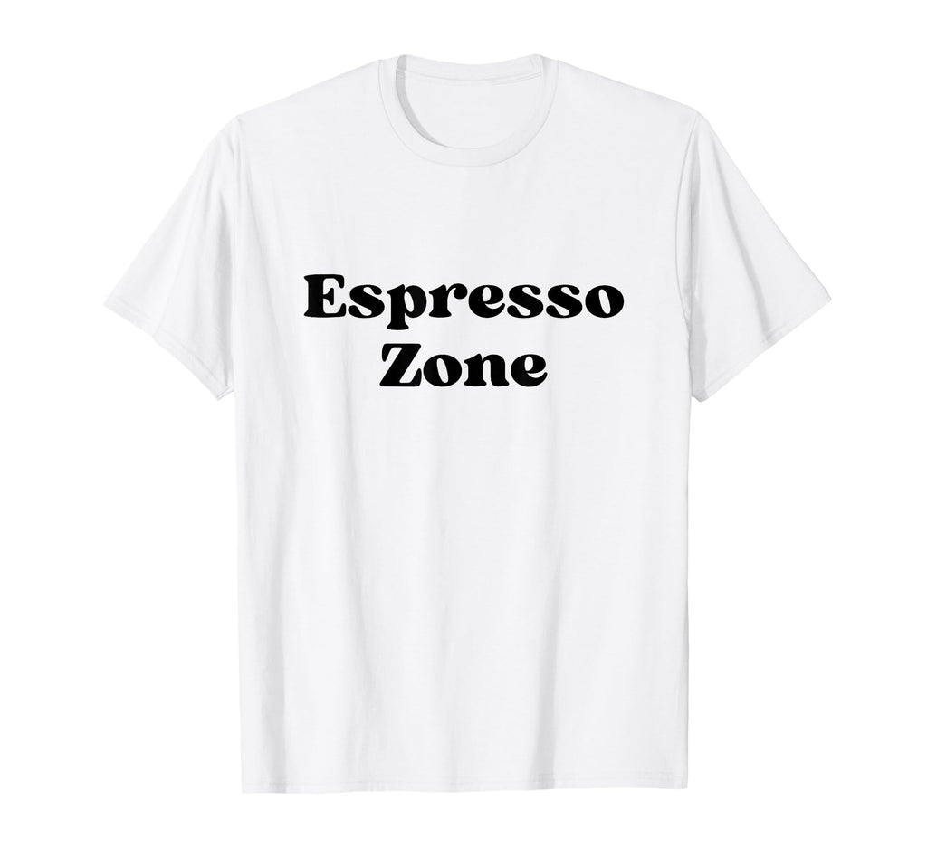 Espresso Zone Bold Black Typography T-Shirt - Streetwear Style Unisex - T-Shirt, Sweatshirt, Hoodie