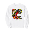 Old School Tattoo American Sweatshirt - Trendy Graphic for Adults - T-Shirt, Sweatshirt, Hoodie