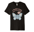 Anti Social Butterfly Introvert Meme T-Shirt - Casual Everyday Wear Unisex - T-Shirt, Sweatshirt, Hoodie