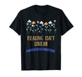 Floral Healing Isnt Linear Mental Health T-Shirt - Graphic Print Unisex - T-Shirt, Sweatshirt, Hoodie