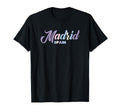 Madrid Spain Pastel Vibe Typography T-Shirt - Streetwear Style Unisex - T-Shirt, Sweatshirt, Hoodie