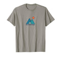 Three Mountain Sunset Breckenridge Co T-Shirt - Trendy Graphic Unisex - T-Shirt, Sweatshirt, Hoodie