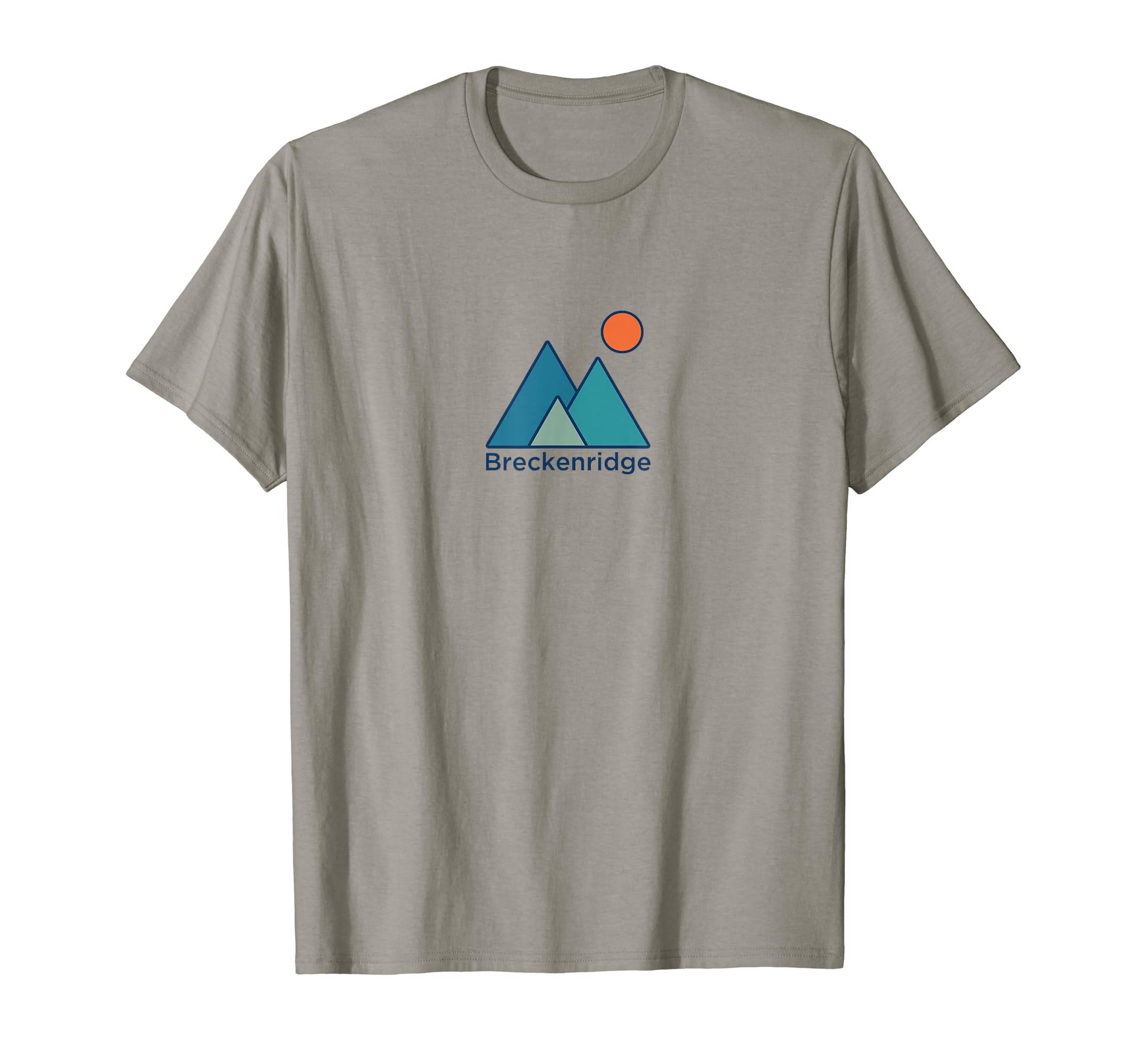 Three Mountain Sunset Breckenridge Co T-Shirt - Trendy Graphic Unisex - T-Shirt, Sweatshirt, Hoodie