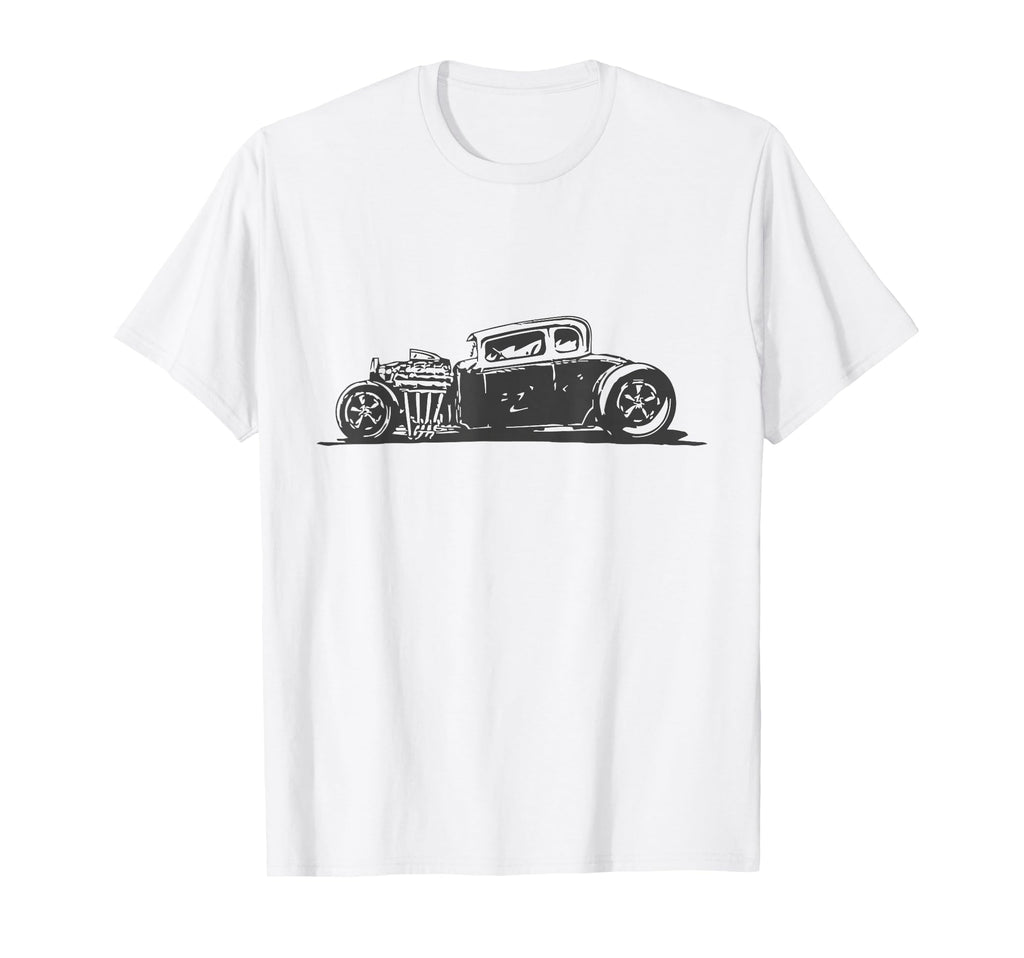 Hot Rod Rust Racer Old Muscle Car T-Shirt - Trendy Graphic Men Women - T-Shirt, Sweatshirt, Hoodie