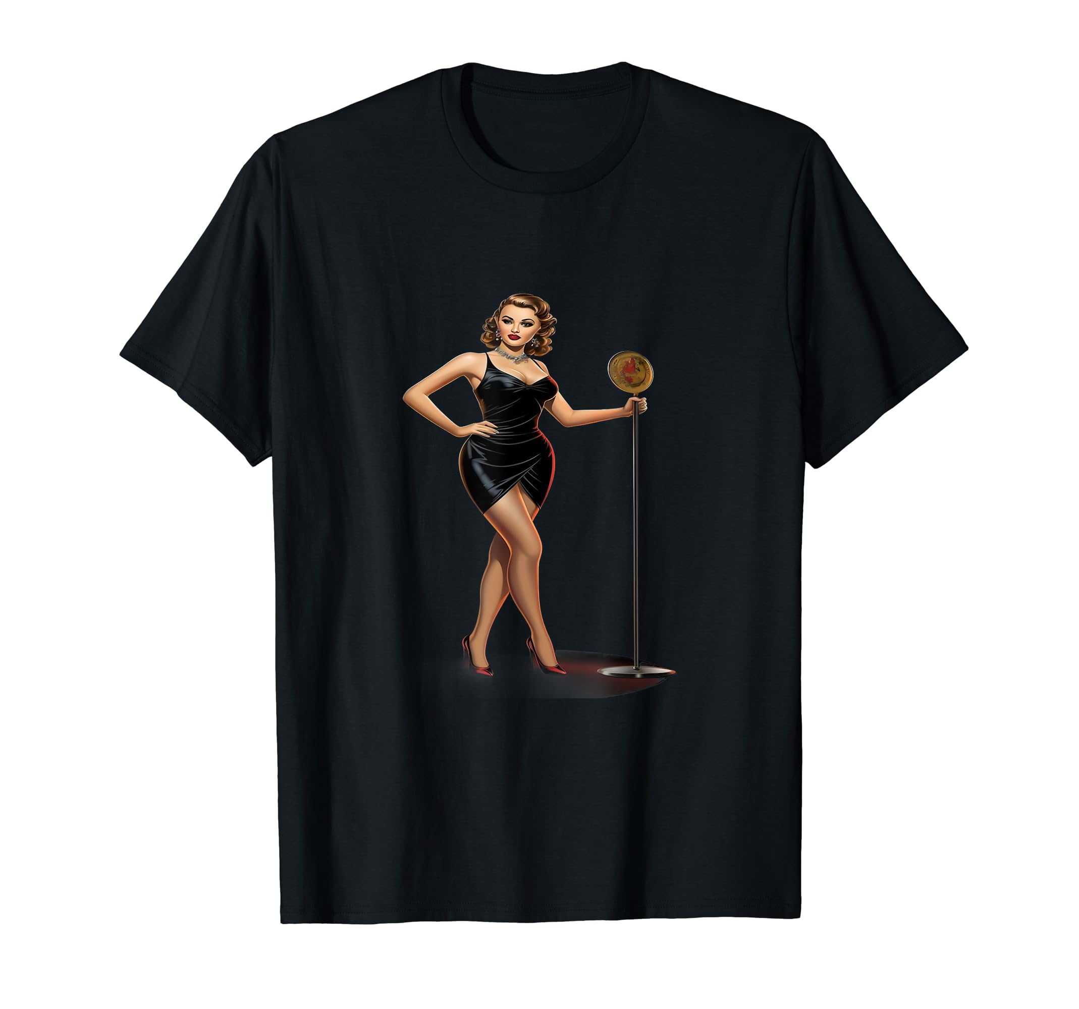 Pinup Sexy Pin Up Model T-Shirt - Unique Graphic Men Women - T-Shirt, Sweatshirt, Hoodie