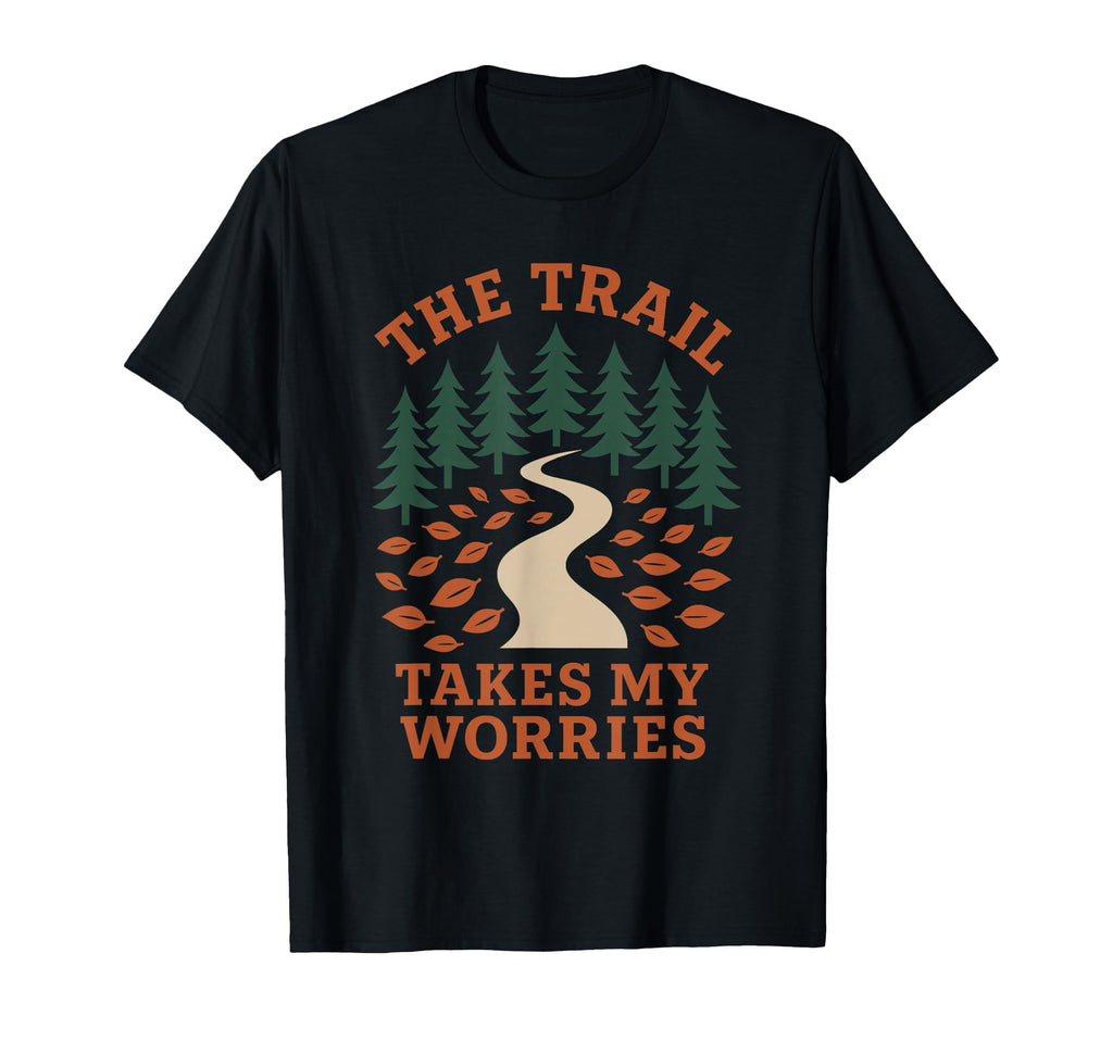 Forest Walk Overthinker Mental Reset Gift T-Shirt - Minimalist Print Unisex - T-Shirt, Sweatshirt, Hoodie